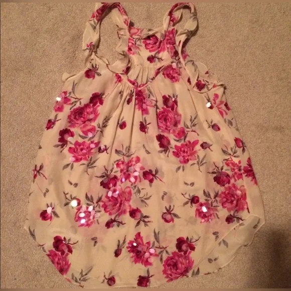Rebecca Taylor Rose GardenBeaded Cami